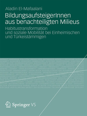 cover image of BildungsaufsteigerInnen aus benachteiligten Milieus